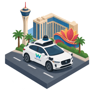 Waymo opens public robotaxi service in Las Vegas
