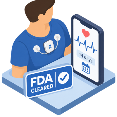 FDA clears ZBeats ECG software for 14-day wearable and Holter recordings