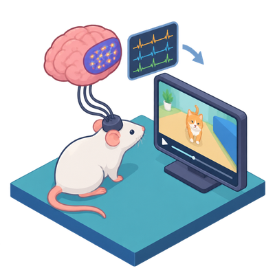 Scientists reconstruct movies from mouse brain activity alone