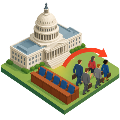 2026 primary season closes with record congressional turnover
