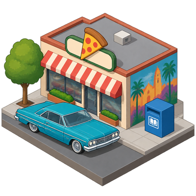 Corey's Pizza opens in the Mission as lowriders and library branch plan returns
