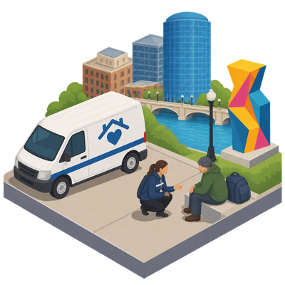 Grand Rapids tests evening and weekend homeless outreach during ArtPrize