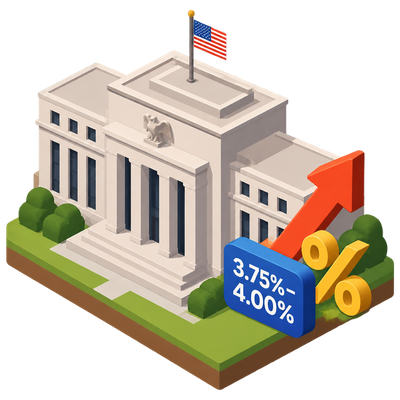Fed hikes rates for first time in three years, overruling Trump