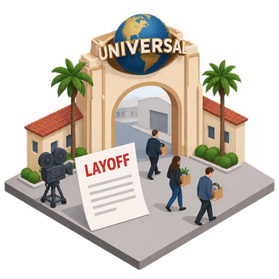 Universal Studios production arm files layoff notice in Los Angeles