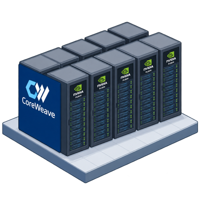 CoreWeave brings up first multi-rack NVIDIA Rubin cluster
