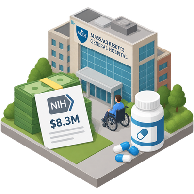 NIH awards Mass General $8.3 million to expand access to experimental ALS drug