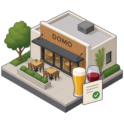 Houston Heights café Domo secures beer-and-wine license