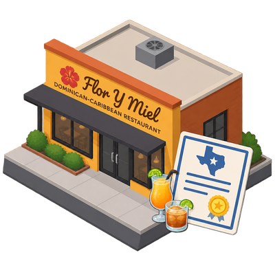Flor Y Miel receives Texas liquor license for Houston restaurant