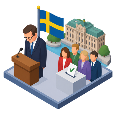 Swedish PM Kristersson resigns after centre-left wins narrow election majority