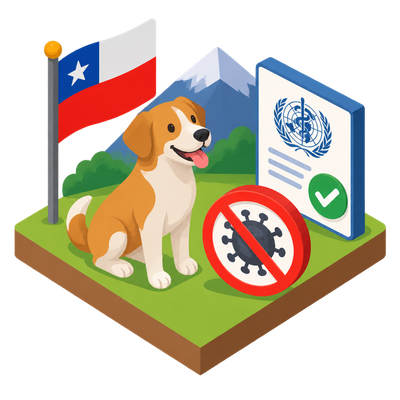 Chile first in South America to eliminate dog-transmitted rabies