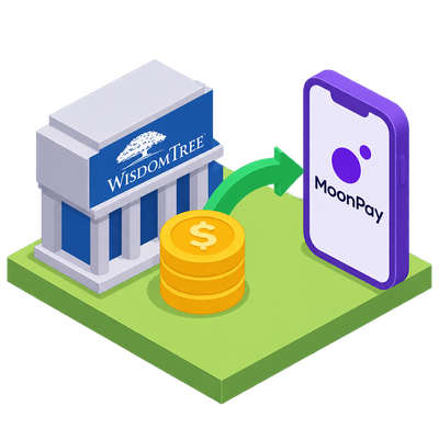 WisdomTree and MoonPay expand U.S. access to a tokenized money market fund