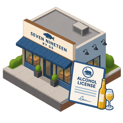 Seven Nineteen By Gs receives alcohol license in Los Angeles