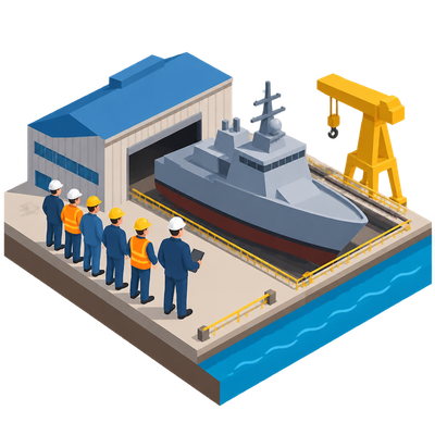Hanwha doubles Philadelphia shipyard workforce in Navy shipbuilding push
