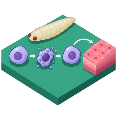Scientists find cells that survive their own death program to rebuild tissue