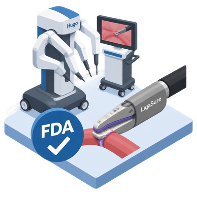FDA clears LigaSure vessel sealer for Medtronic's Hugo surgical robot
