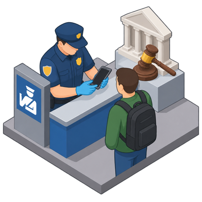 Second Circuit allows suspicionless cellphone searches at the border