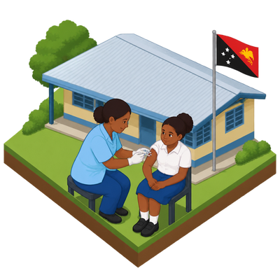 Papua New Guinea launches national HPV vaccination for girls