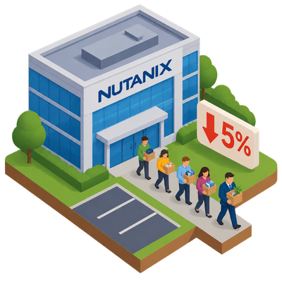 Nutanix cuts 5% of workforce after record quarter