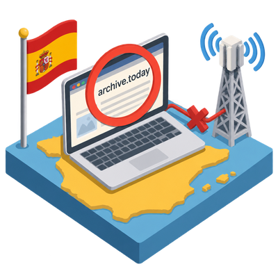 Spain blocks Archive.today and all its mirrors without a court order