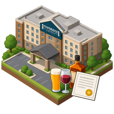 Staybridge Suites near Austin Arboretum obtains alcohol license