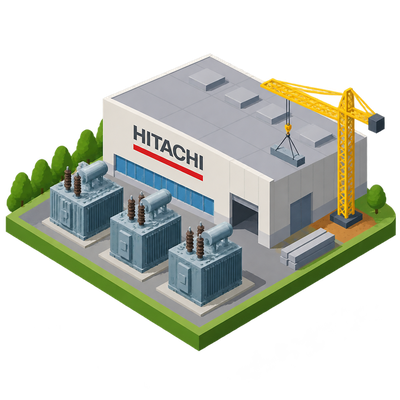 Hitachi doubles US transformer production capacity in Mississippi