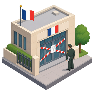 Tehran shuts French embassy-linked language center, France vows response