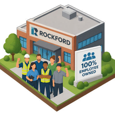 Grand Rapids firm Rockford becomes 100% employee-owned
