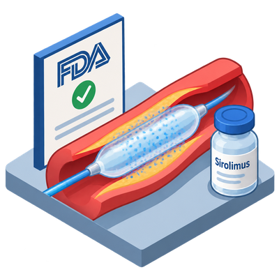 FDA approves SELUTION SLR, first sirolimus drug-eluting balloon in the US