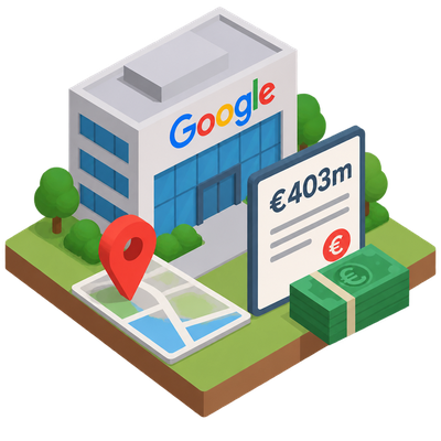 Irish watchdog fines Google €403m over location data handling