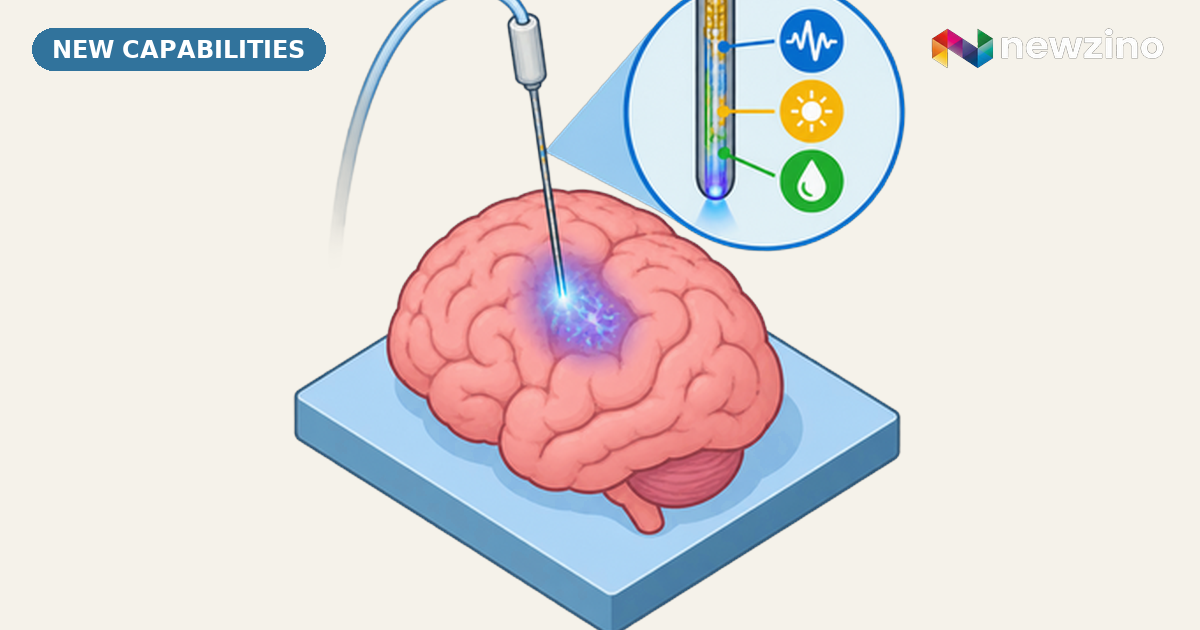 Needle-Thin Brain Implant Records, Stimulates, and Delivers Drugs