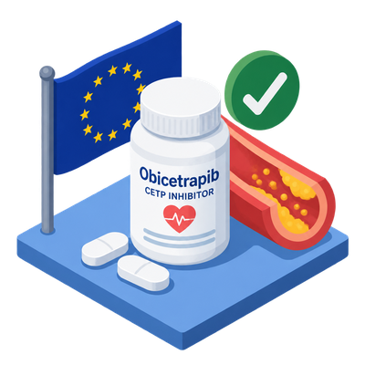Europe approves obicetrapib, first CETP inhibitor to reach market after two decades of failures