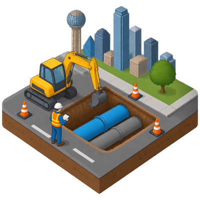 Dallas moves to replace aging water mains across the city