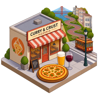 Curry & Crust Pizzeria seeks beer and wine license in San Francisco's Marina