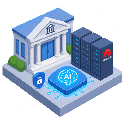 Huawei launches Fintelligent AI solution for global financial institutions