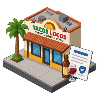 Tacos Locos Tasty Mexican Food applies for San Diego beer and wine license