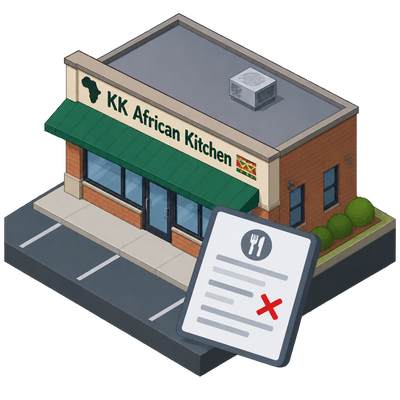 KK African Kitchen disappears from Louisville restaurant license list