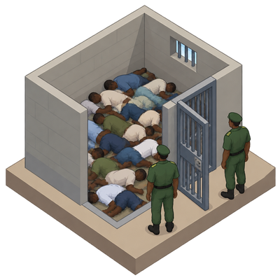 Nigeria investigates deaths of dozens of detainees in overcrowded cell