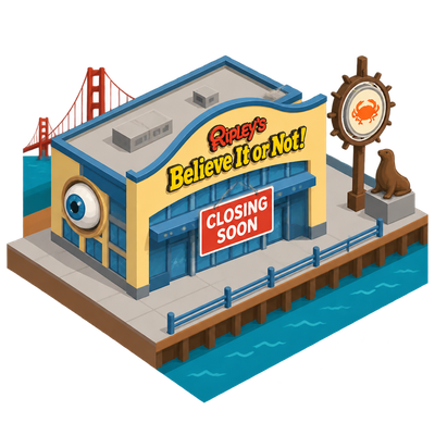 Ripley's Believe It or Not to close S.F. Fisherman's Wharf location after nearly 60 years
