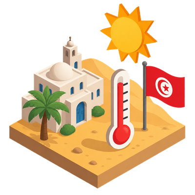 Tunisia records hottest summer since 1950
