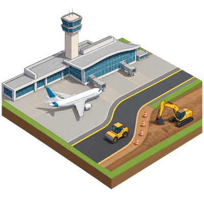 Norfolk airport receives federal grant for cargo taxiway, access road rebuild