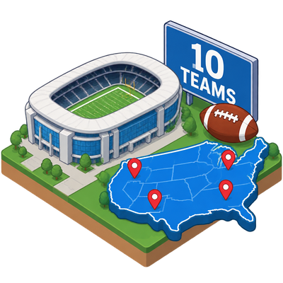 UFL expands to 10 teams with four new markets by 2028