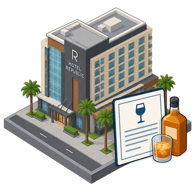 Hotel Republic San Diego applies for liquor license