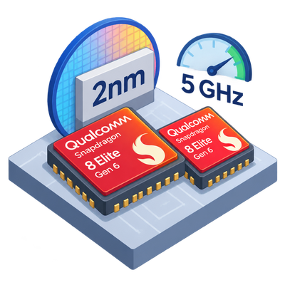 Qualcomm launches 2nm Snapdragon 8 Elite Gen 6 chips in two tiers