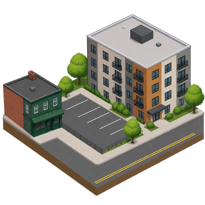 Dorchester parking lot to become ten-unit apartment building