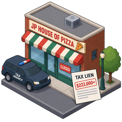 Massachusetts seizes Jamaica Plain pizza shop over unpaid taxes