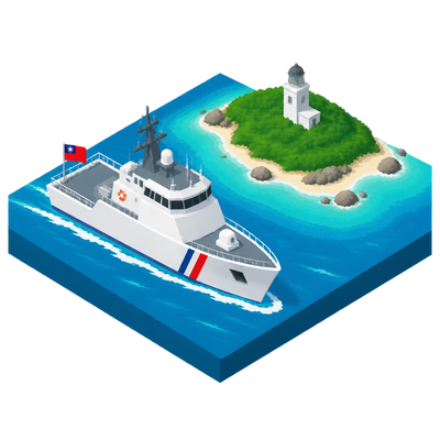 Taiwan stations 100-tonne patrol boat at Pratas as China increases South China Sea patrols