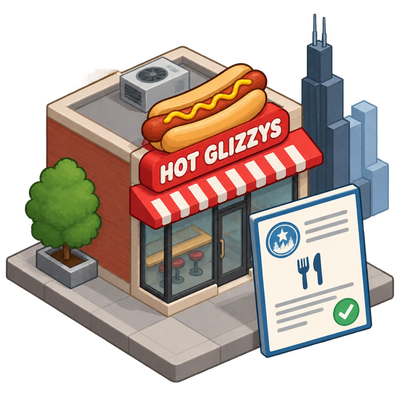 Hot Glizzys receives Chicago food-service license for Loop hot dog spot