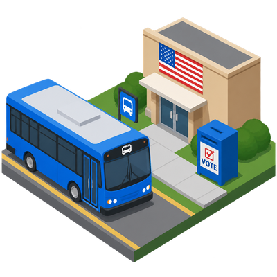 Lansing-area transit agencies offer free rides to polls through Election Day