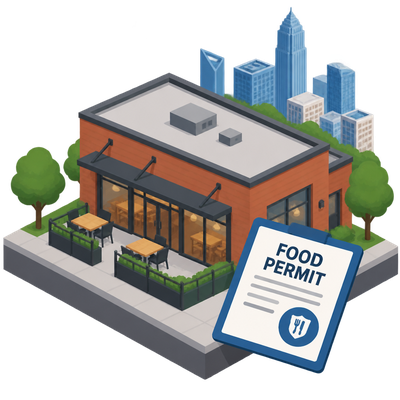 Study Food Social files food permit at Charlotte's Pearl district