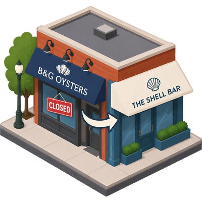 B&G Oysters closes in Boston's South End; The Shell Bar to take over the space